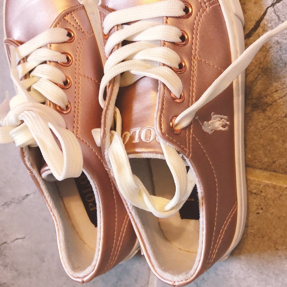 Girls Rose Gold Runners